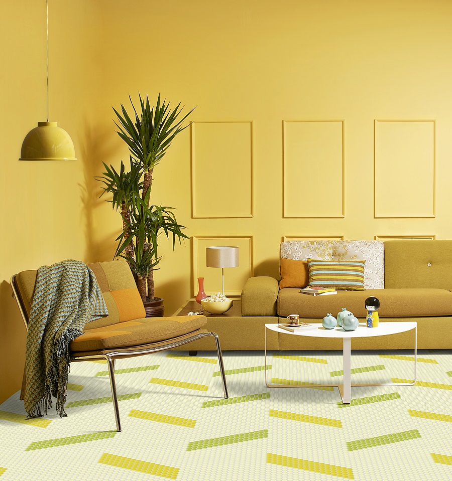 Unicolor Pastel Yellow 303
